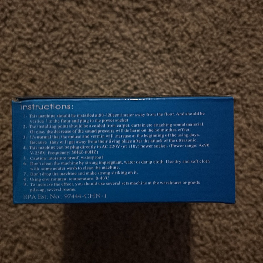 Pest Repeller. - Picture 5 of 8